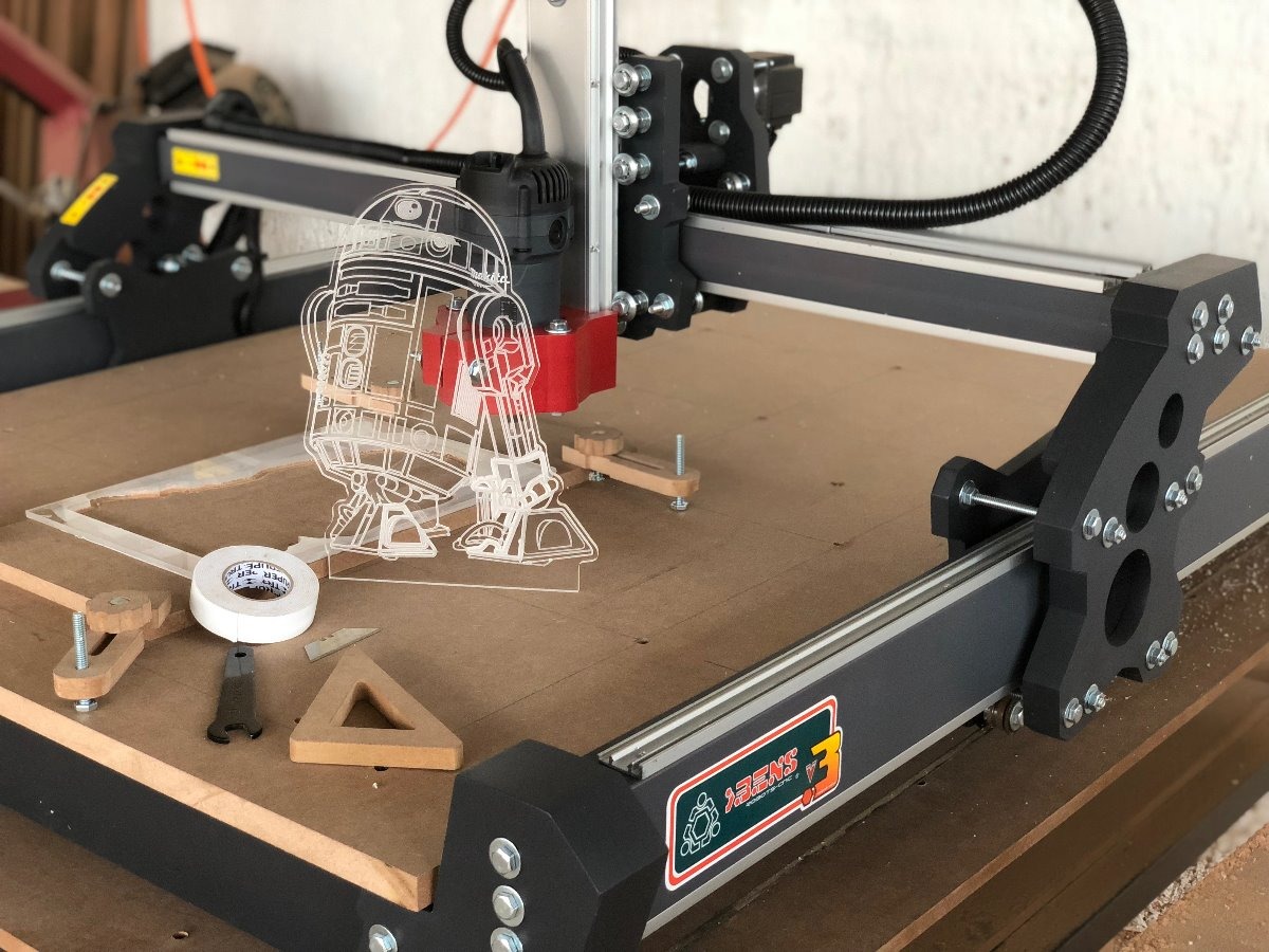 Aprende a montar tu propia fresadora CNC de bajo coste project image