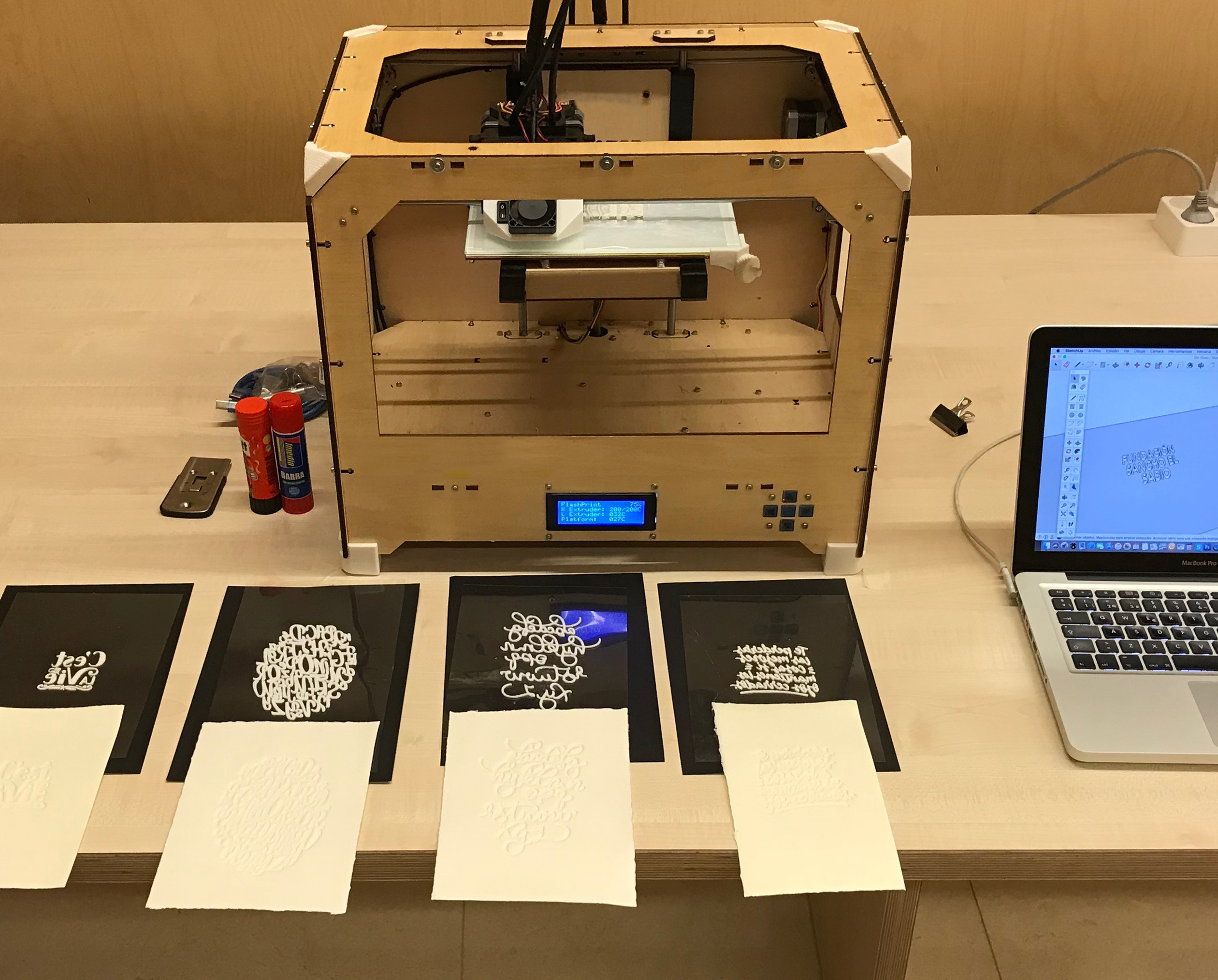 Lauren Aliende (3D lettering print) project image
